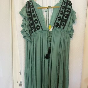Free People Boho Maxi Dress